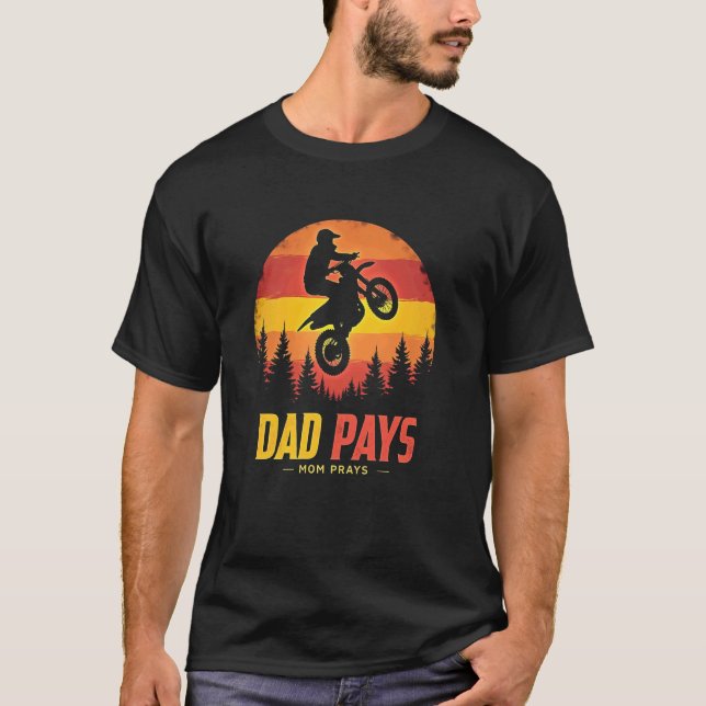 Camiseta Papá Paga Mamá Reza (Anverso)