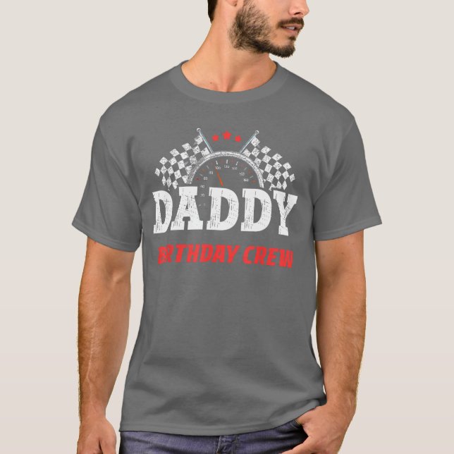 Camiseta Papá papá, conductor de Carreras de raza de la tri (Anverso)