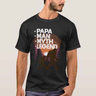 Camiseta Papa - Papa Man Myth Legend