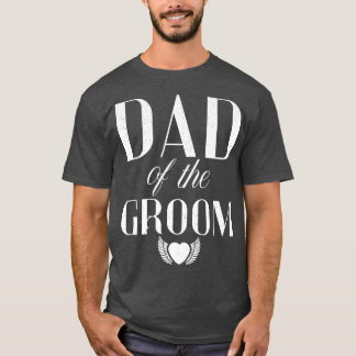 Camiseta Papá papá, padre del Boda del novio