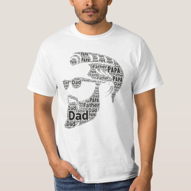 Camiseta Papá Papá Papá (Anverso)