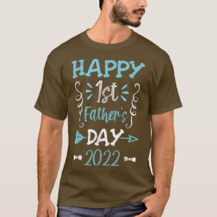 Camiseta Papá Papá Papá Abuelo Feliz Primer Padre