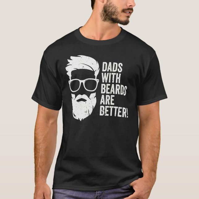 Camiseta Papá, papá, papá, las mojones son mejores día del  (Anverso)