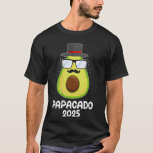 Camiseta Papá PAPACADO 2025 Padre futuro Funny A