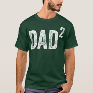 Camiseta Papá Para Ser De 2 Niños Segundo Bebé Segundo Pode