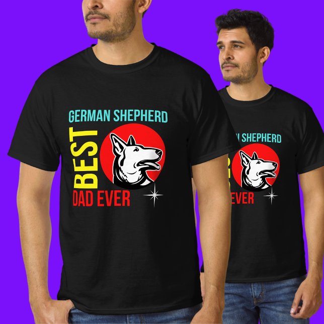 Camiseta Papá pastor alemán, papá perro (Subido por el creador)