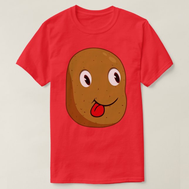 Camiseta papa patata adorable (Diseño del anverso)