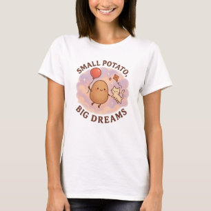 Camiseta Papa Patata Grandes Sueños – Motivación Adorable