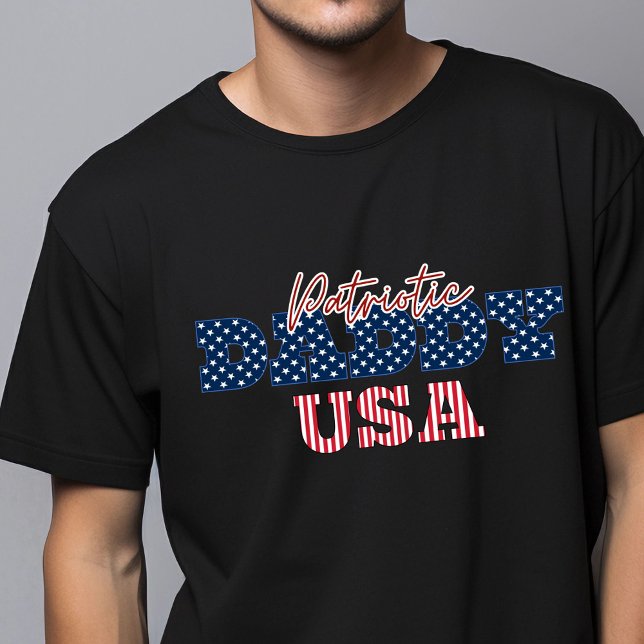 Camiseta Papá patriótico Día del Padre de la Bandera de Est (Subido por el creador)