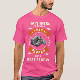 Camiseta Papá Pawpaw El Regalo Del Día De Los Padres Para L