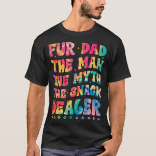 Camiseta Papá Peludo El Hombre El Mito El Distribuidor De B