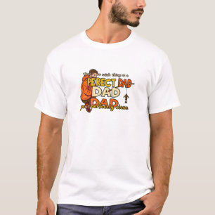 Camiseta Papá Perfectamente Cercano