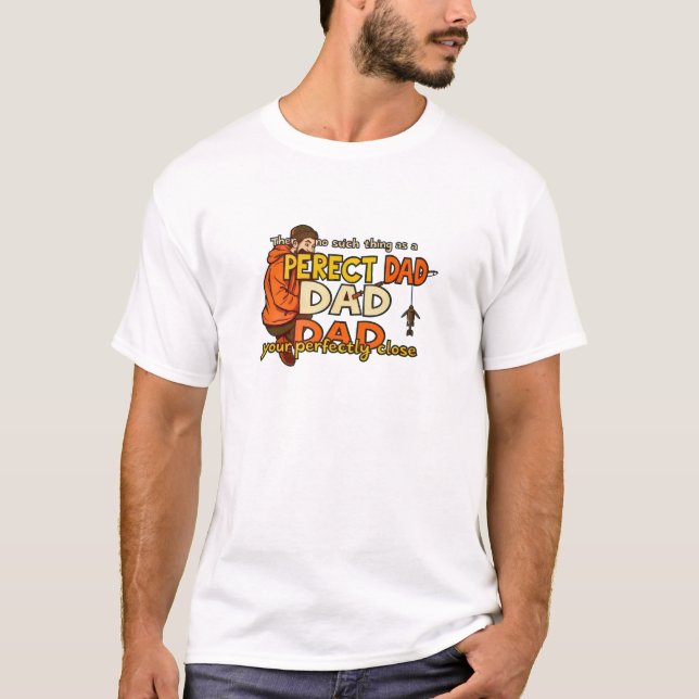 Camiseta Papá Perfectamente Cercano (Anverso)