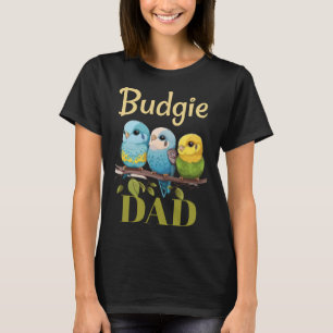 Camiseta Papá periquito australiano periquito pájaro 26