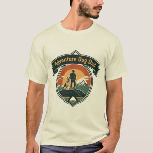 Camiseta Papá Perro Aventurero