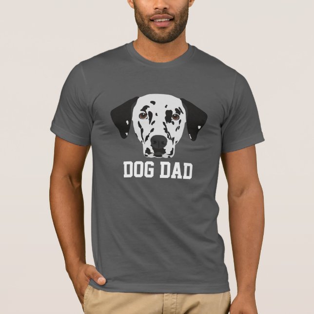 Camiseta Papa Perro Dálmata (Anverso)