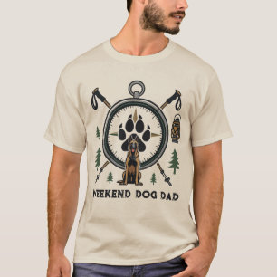 Camiseta Papá Perro de Fin de Semana