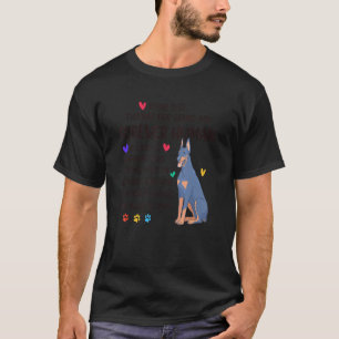 Camiseta Papá Perro Doberman Humano por Siempre Confesión d