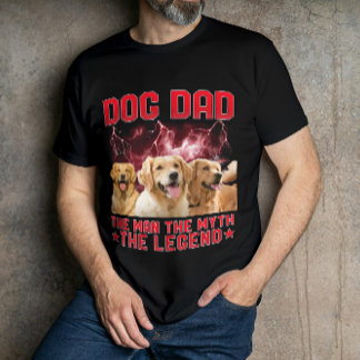 Camiseta Papá Perro El Hombre El Mito La Leyenda - Personal