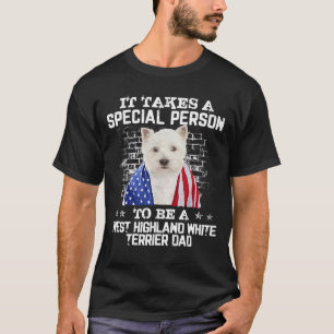 Camiseta Papá perro occidental con orgulloso padre de perro