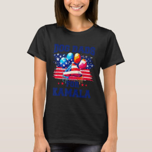 Camiseta Papá perro por Kamala come a los perros Trump D