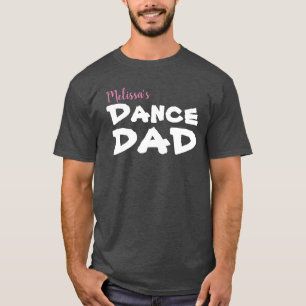 Camiseta Papá personalizado de la danza
