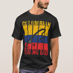 Camiseta Papá pescador colombiano vintage
