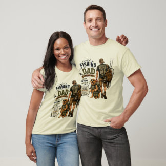 Camiseta Papá Pescador – Divertido Campamento - Día del Pad