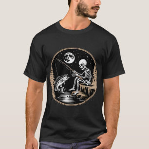 Camiseta Papá Pescador Divertido Hombres Carrete Divertido