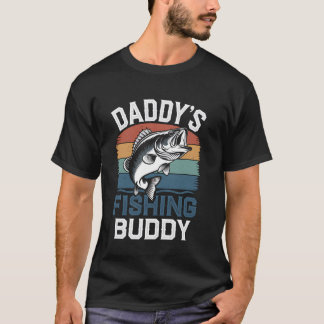 Camiseta Papá Pescador Divertido Regalo del Día del Padre A
