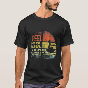 Camiseta Papá Pescador Genial Atrapa en la Tarde Día del Pa