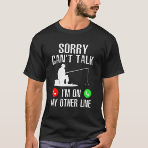 Camiseta Papá Pescador Hombre Carrete Genial Pez Lubina Pes