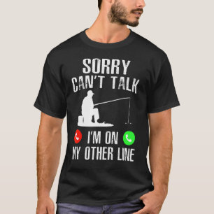 Camiseta Papá Pescador Hombres Carrete Genial Pez Lubina Pe
