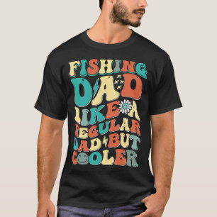 Camiseta papá pescador, igual que otros pero mucho más geni