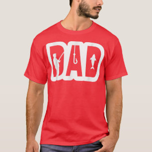 Camiseta Papá Pescador, Pescador Padre Día Hombres Guay Re