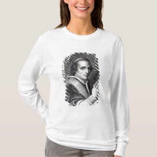 Camiseta Papa Pío VII, grabado por Rafaello Morghen