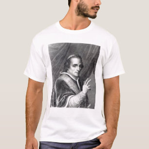 Camiseta Papa Pío VII, grabado por Rafaello Morghen