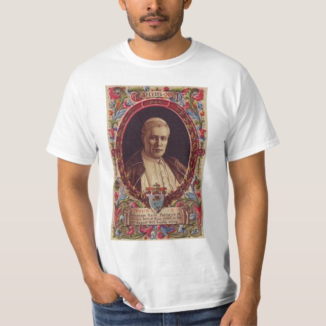 Camiseta Papa Pío X (Anverso)