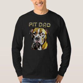 Camiseta Papá Pit Bull | Amantes de los Perros 