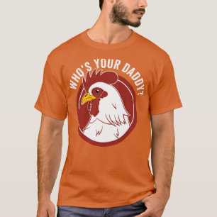 Camiseta Papá Pollo Papá Granjero Divertido Amante de los P