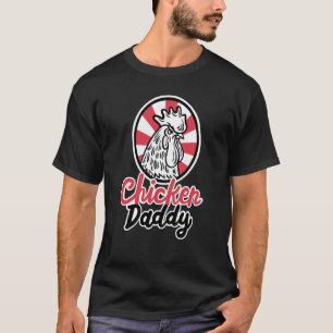 Camiseta Papá Pollo Papá Pollo Granjero Avicultor