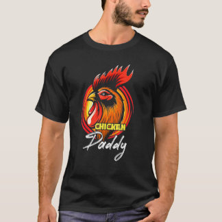 Camiseta Papá Pollo Papá Pollo Granjero de Aves Padres D
