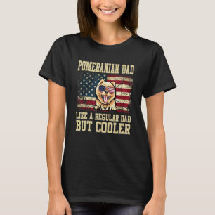 Camiseta Papa Pomerania Como Un Papa Normal Pero Perro Más 