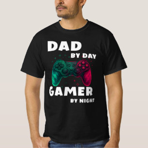Camiseta Papá por jugador de día por noche
