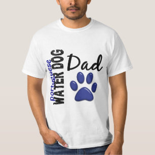 Camiseta Papá portugués 2 del perro de agua