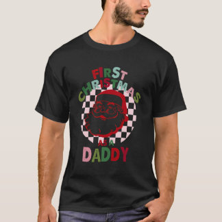 Camiseta Papá Primero Papá Noel de Navidad 1ª Noel