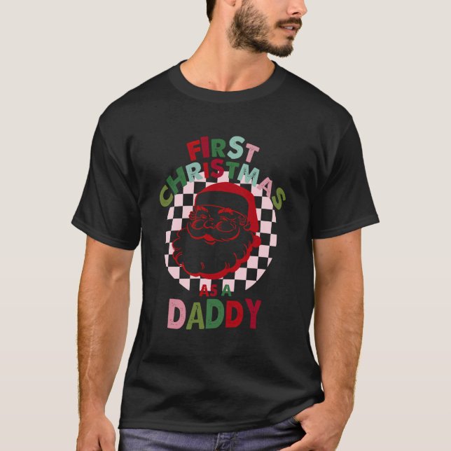 Camiseta Papá Primero Papá Noel de Navidad 1ª Noel (Anverso)