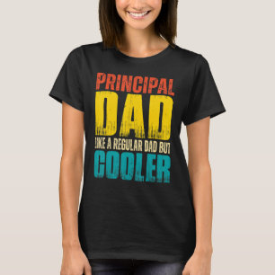 Camiseta Papá principal de los hombres como un padre común