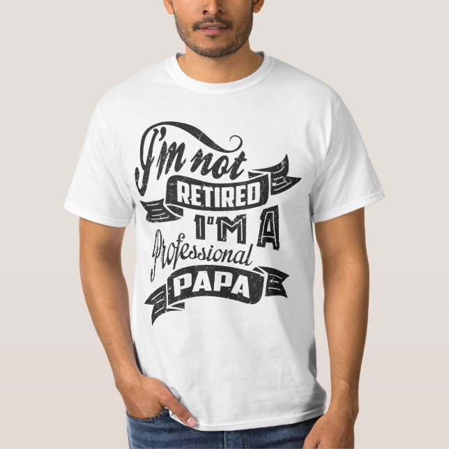 Camiseta Papa profesional (Anverso)