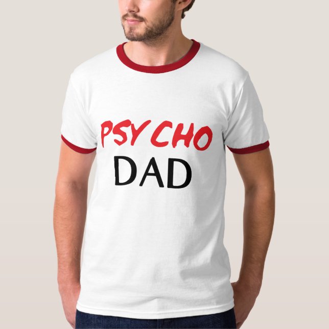 Camiseta Papá psico (Anverso)